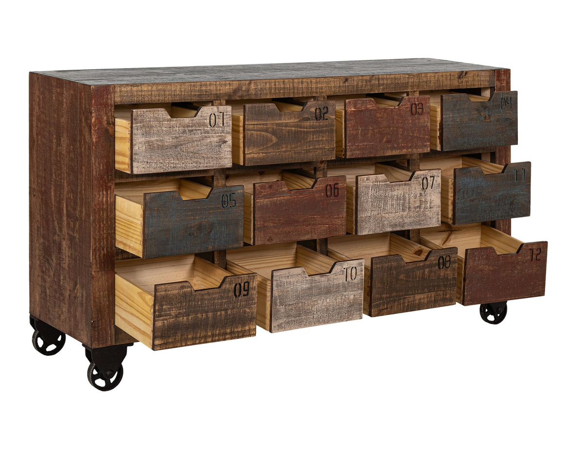 Urban Multidrawer - Console - Multicolor