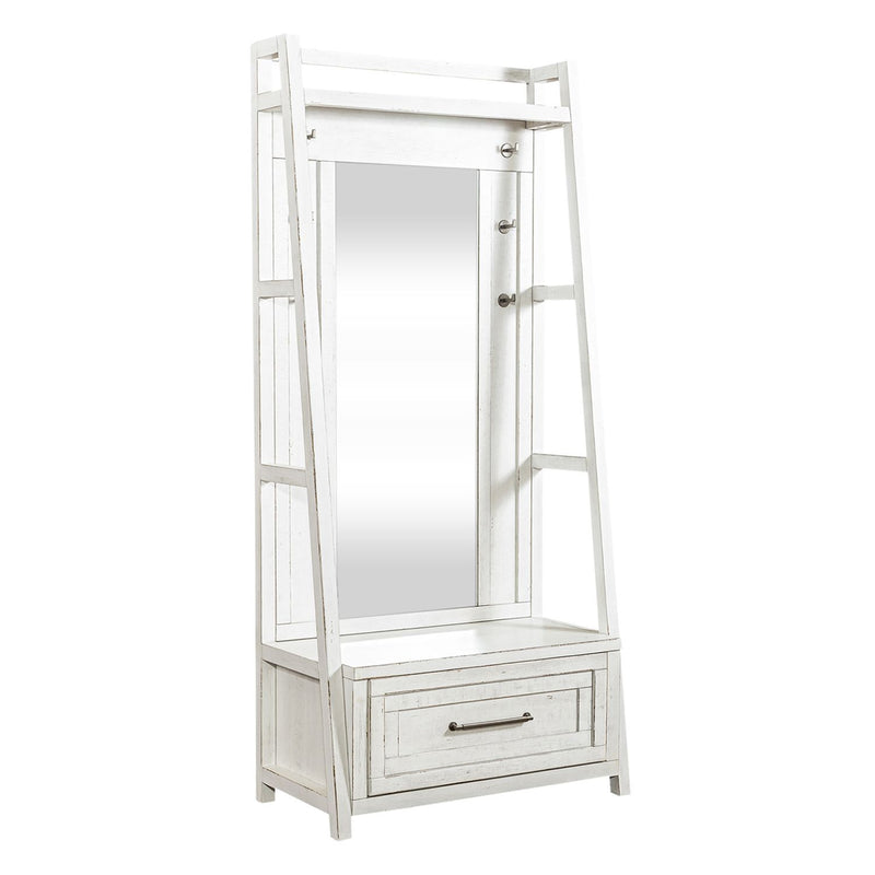 Modern Farmhouse - 2 Piece Hall Tree Set
