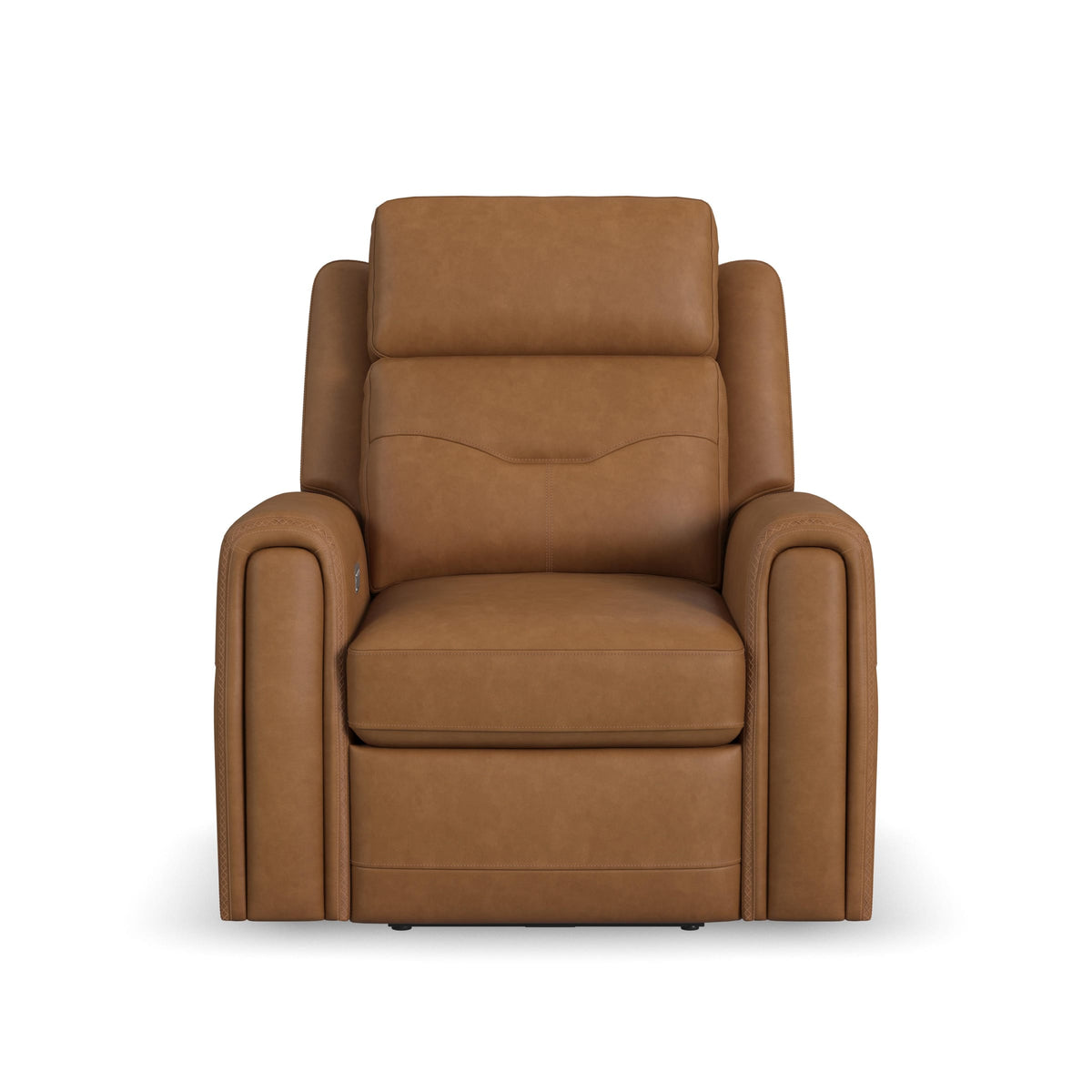 Flexsteel Felix Power Recliner with Power Headrest, Lumbar, Heat & Massage