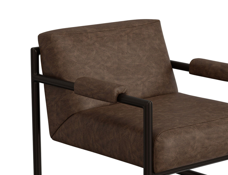 Galena - Armchair - Dark Brown