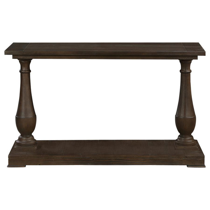 Walden - Rectangular Wood Entryway Console Table - Coffee