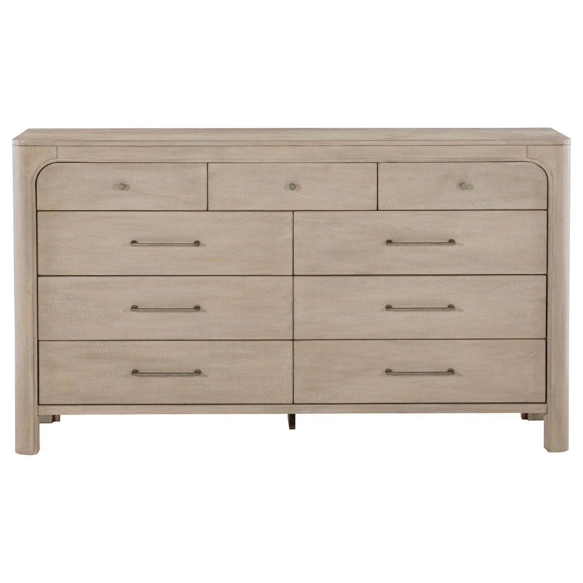 Solano 9-drawer Bedroom Dresser Cabinet Weathered Mango