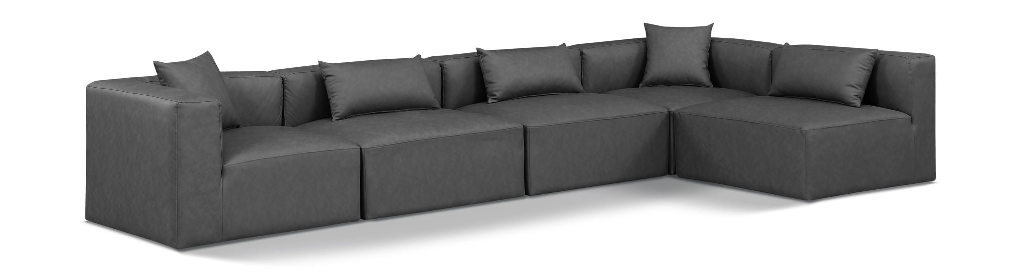 Cube - 5 Piece Modular Sectional