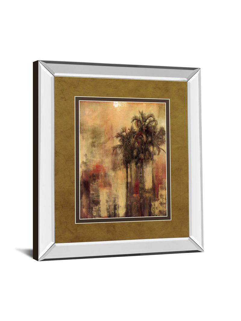 Tuscadero Il By Douglas - Mirror Framed Print Wall Art - Light Brown
