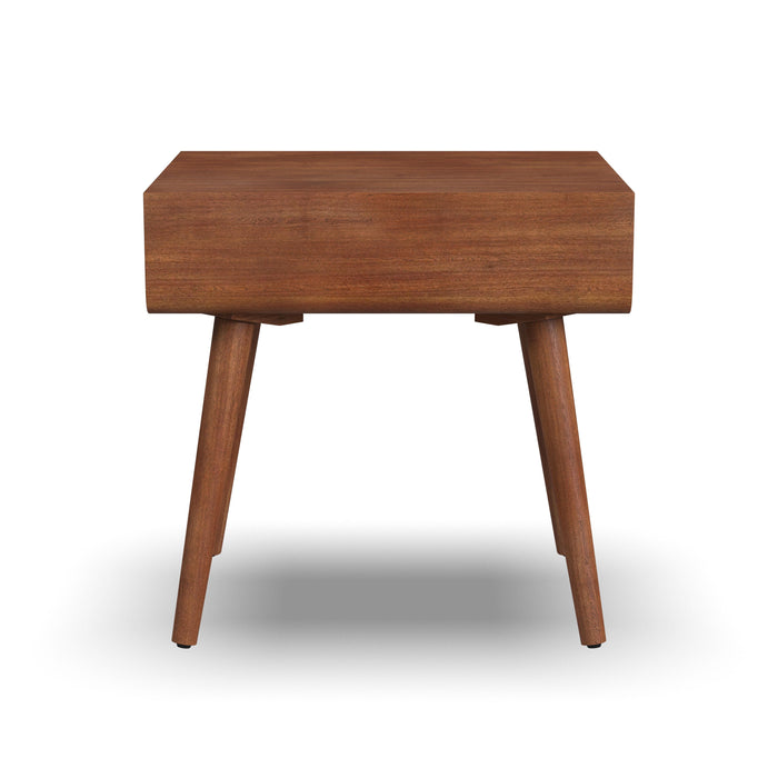 Ludwig - Occasional End Table - Dark Brown