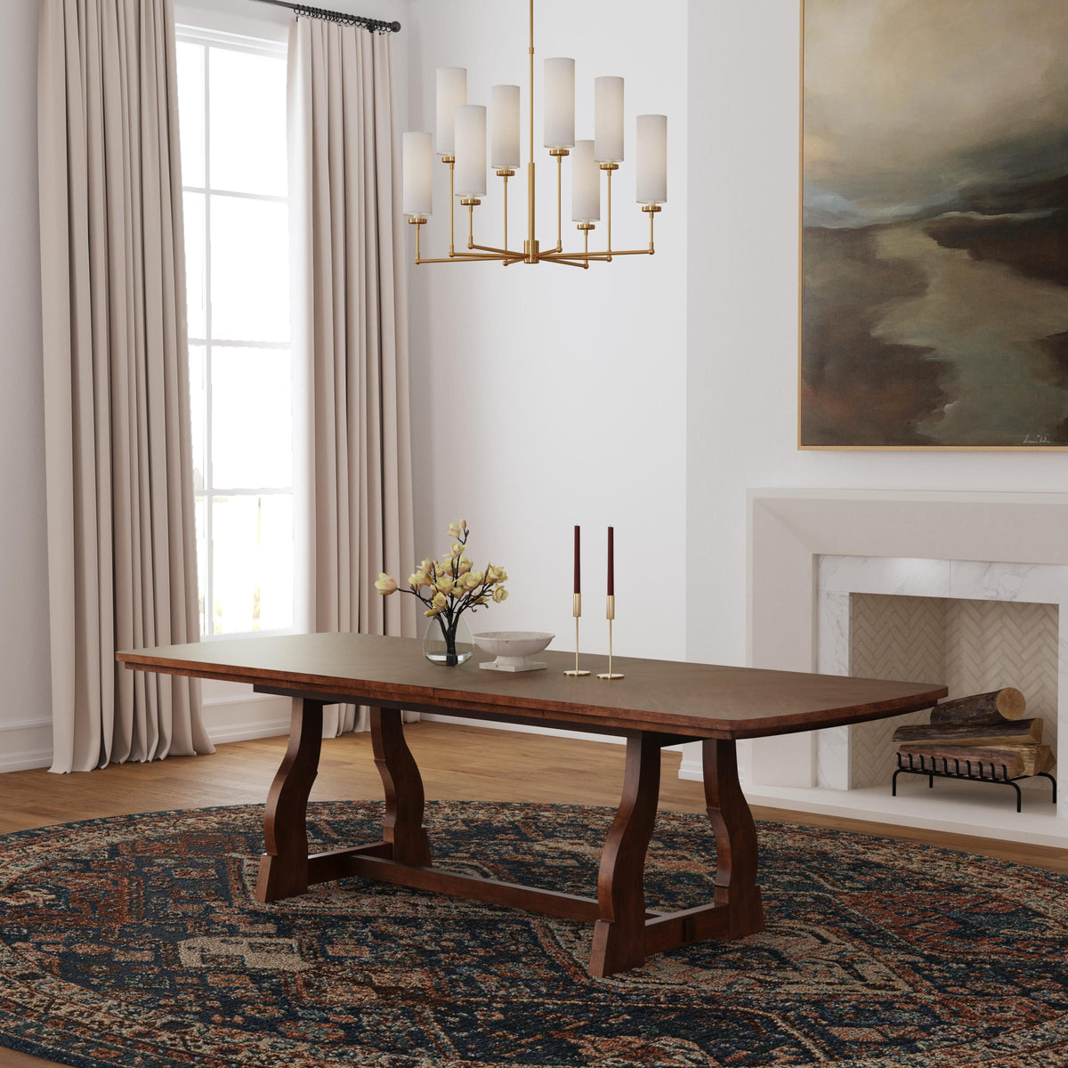 Flexsteel Bellevue Rectangular Dining Table