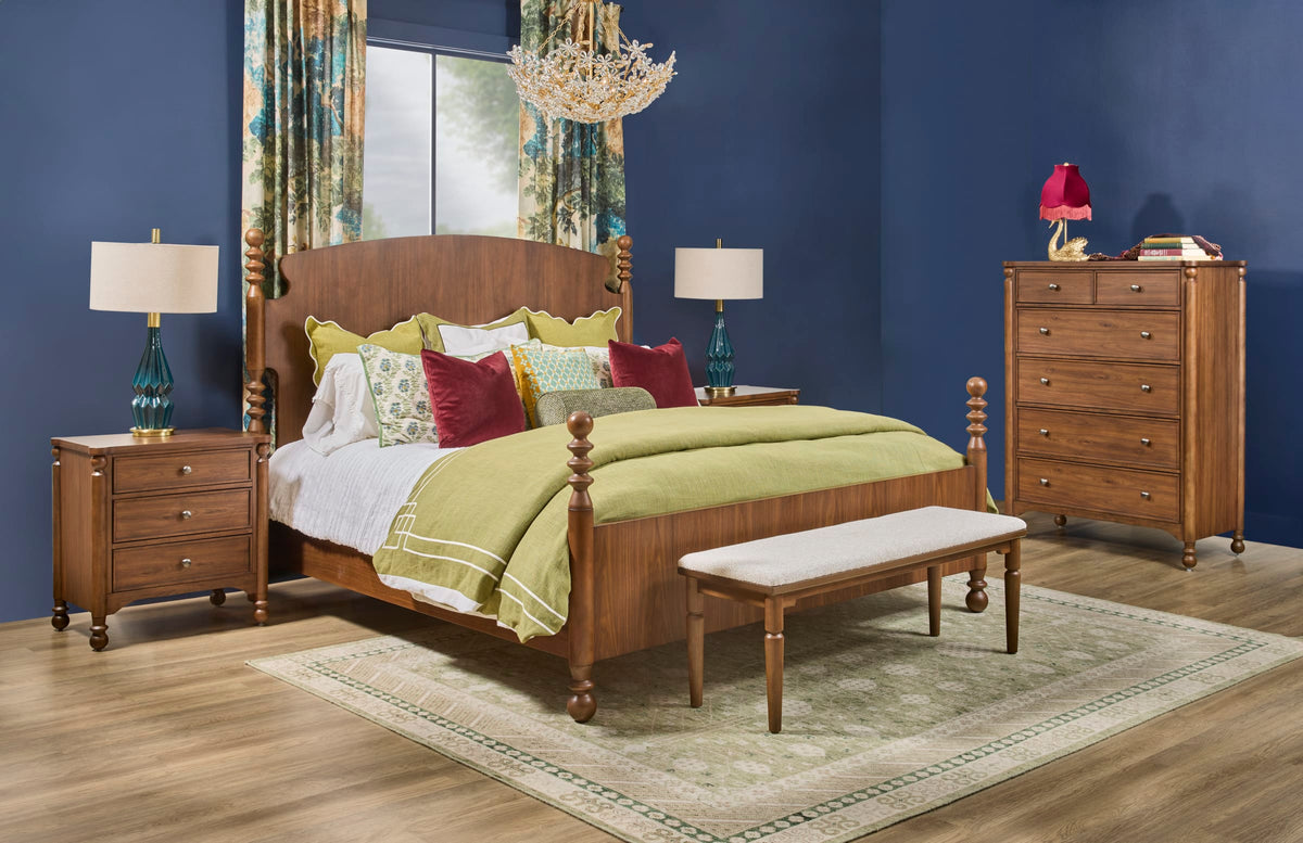 Flexsteel Azalea King Panel Bed