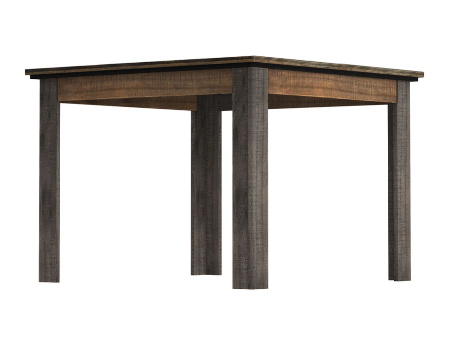 Loft - 42" Table - Two Tone Gray / Brown