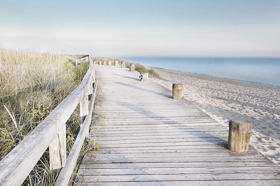 Eternity Boardwalk By Danita Delimont (Framed Small) - Gray