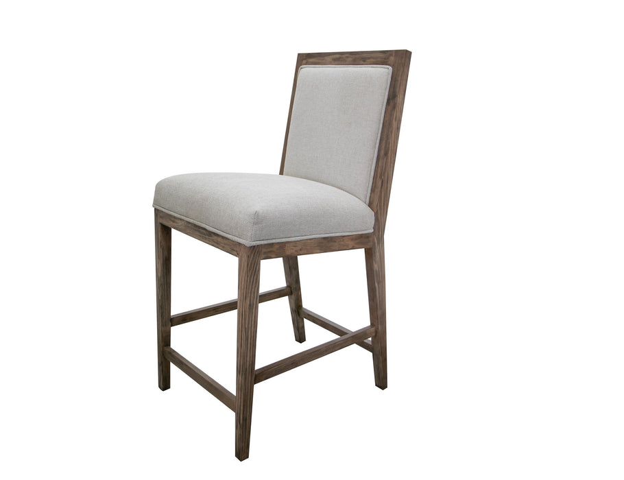 Sahara - Barstool (Set of 2) - Brown / Ivory