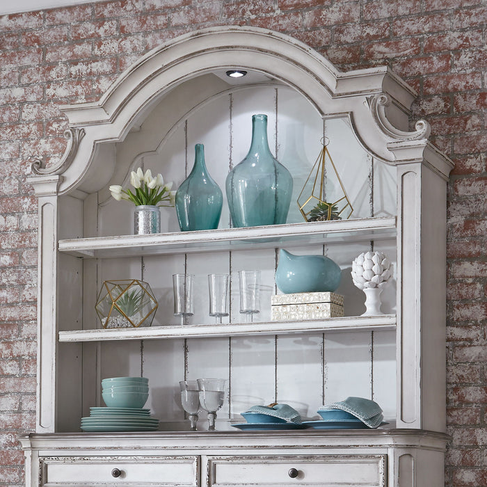 Magnolia Manor - Hutch - Aged White