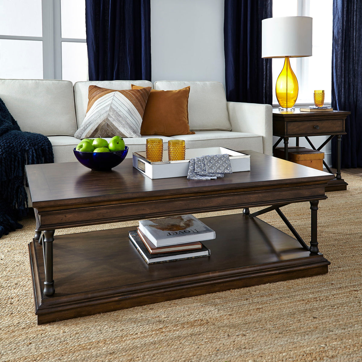 Tribeca - 3 Piece Table Set - Cordovian Brown