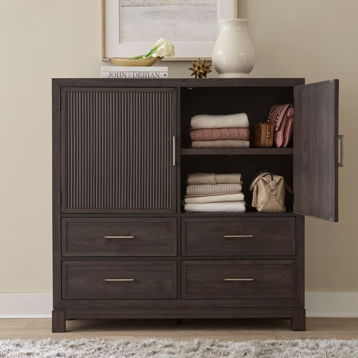 Modern Edge - Dressing Chest - Caffe