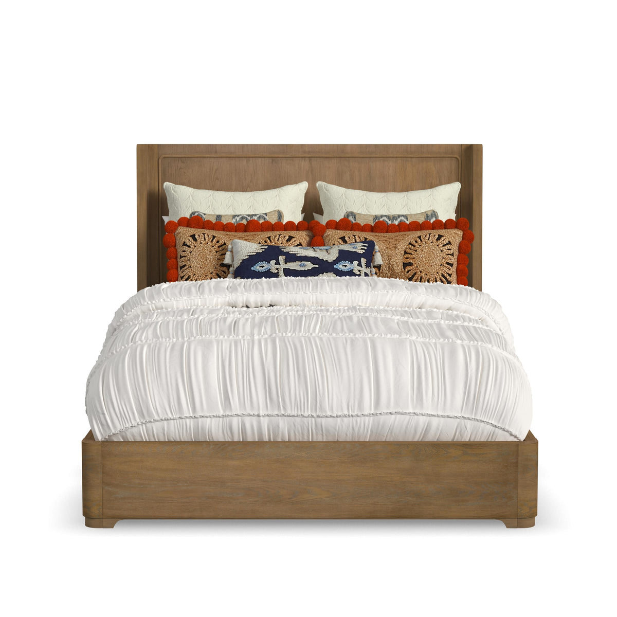 Flexsteel Normandy Queen Panel Storage Bed