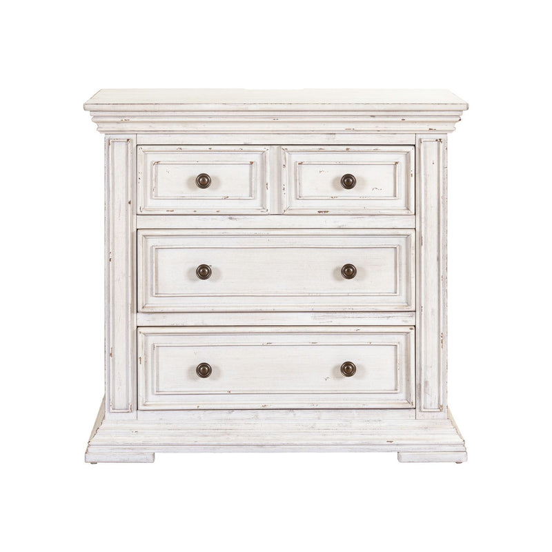 Big Valley - Bedside Chest With Charging Station