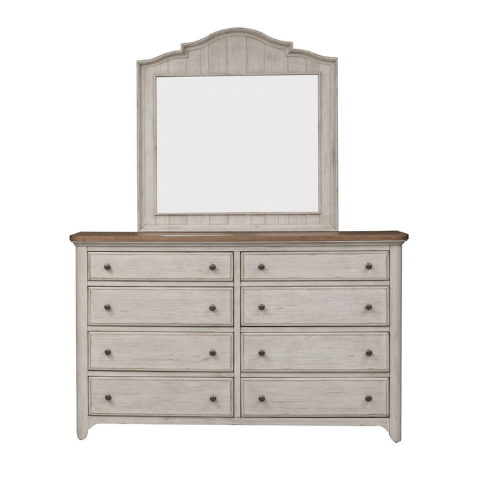 Farmhouse Reimagined - Mirror - White