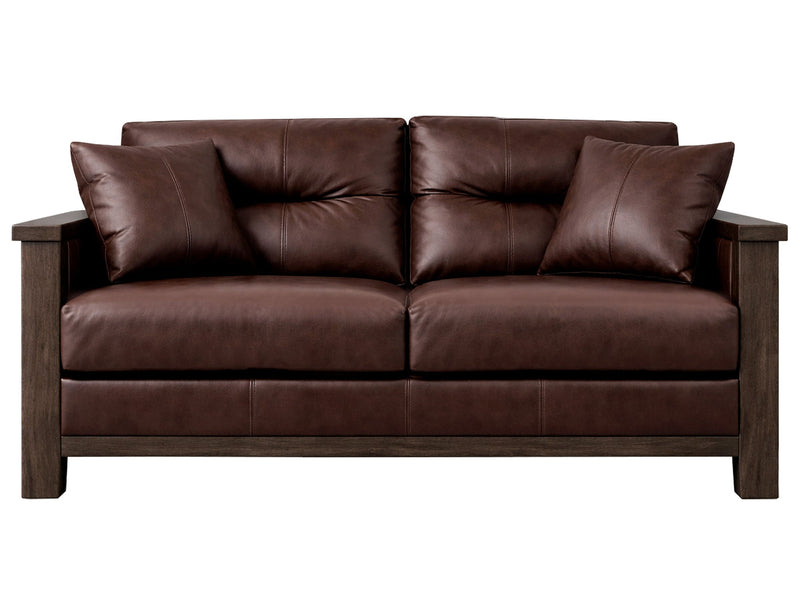 Walnut - Loveseat