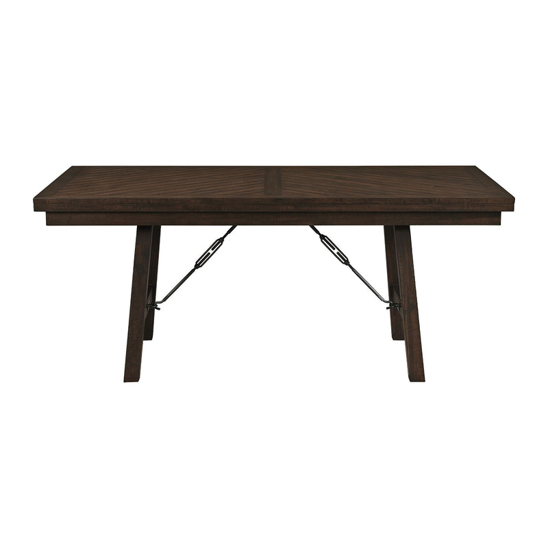 Jax - 6 Piece Dining Set (72" Table, Four Chairs And Bench) - Cherry