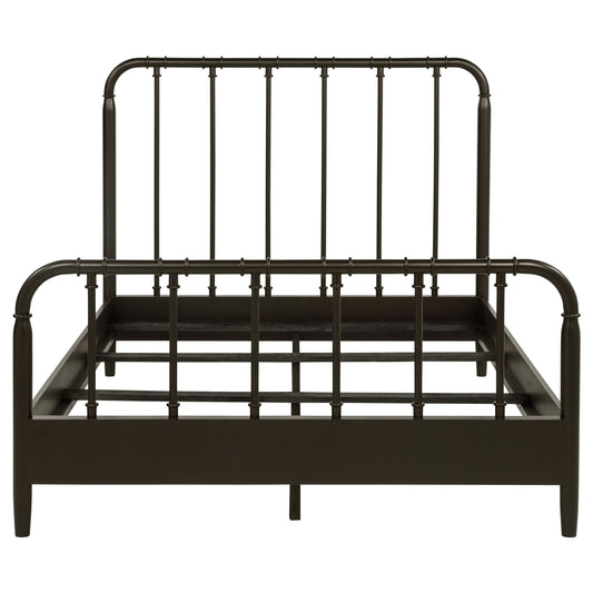 Rocco All Wood Water Pipe Open Frame Full Bed Dark Bronze