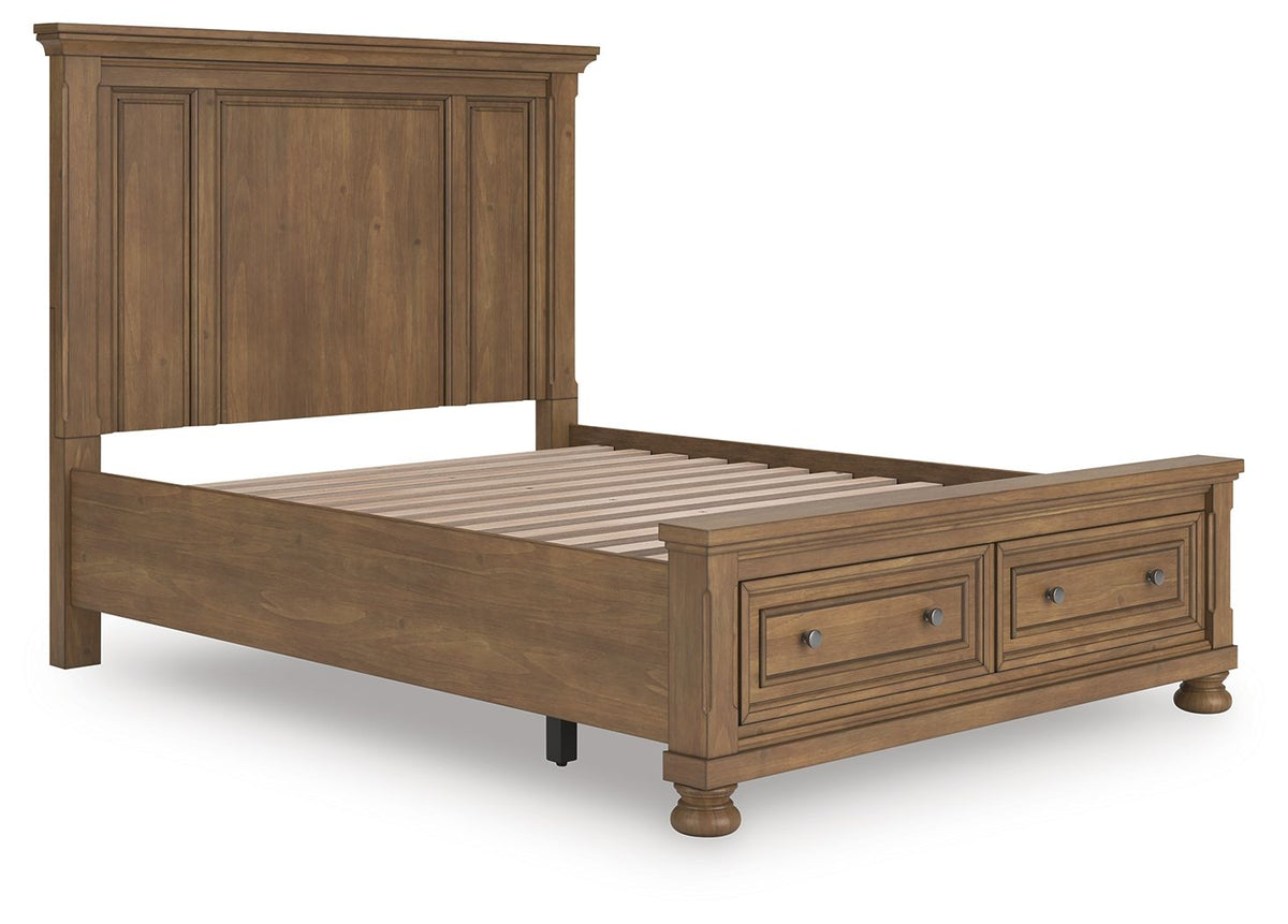 Feddinger - Panel Storage Bed