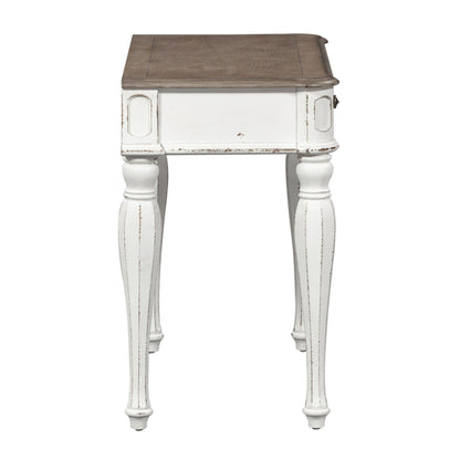Magnolia Manor - Accent Vanity Desk/Nightstand - Antique White
