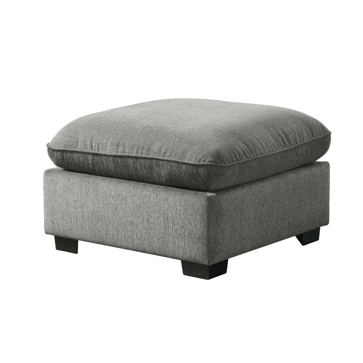 Deville - Modular Ottoman - Nova Gray