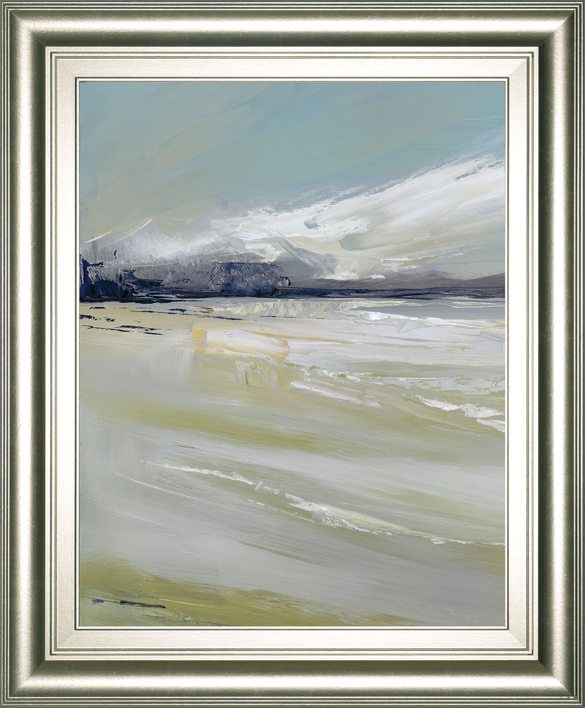 New Beginning By Fournier - Framed Print Wall Art - Gray