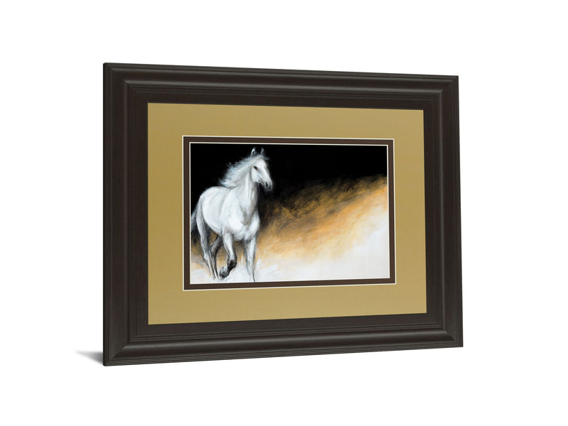 Light And Dark By Milenko Katic - Framed Print Wall Art - Light Brown