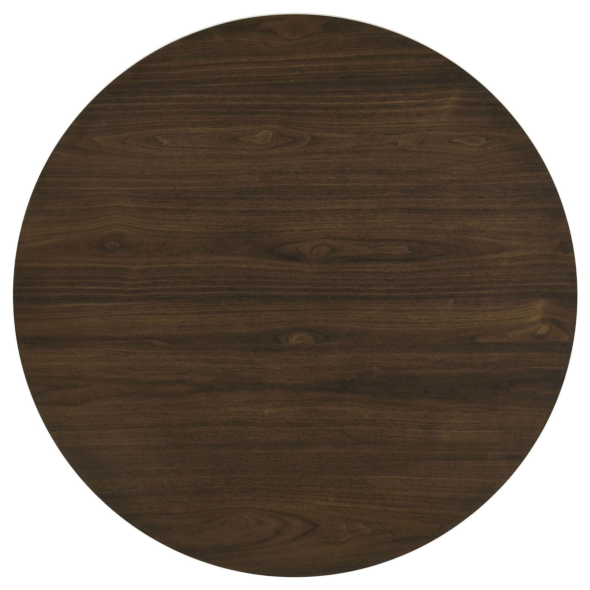 Hamlyn 43-inch Round Wood Dining Room Table Walnut