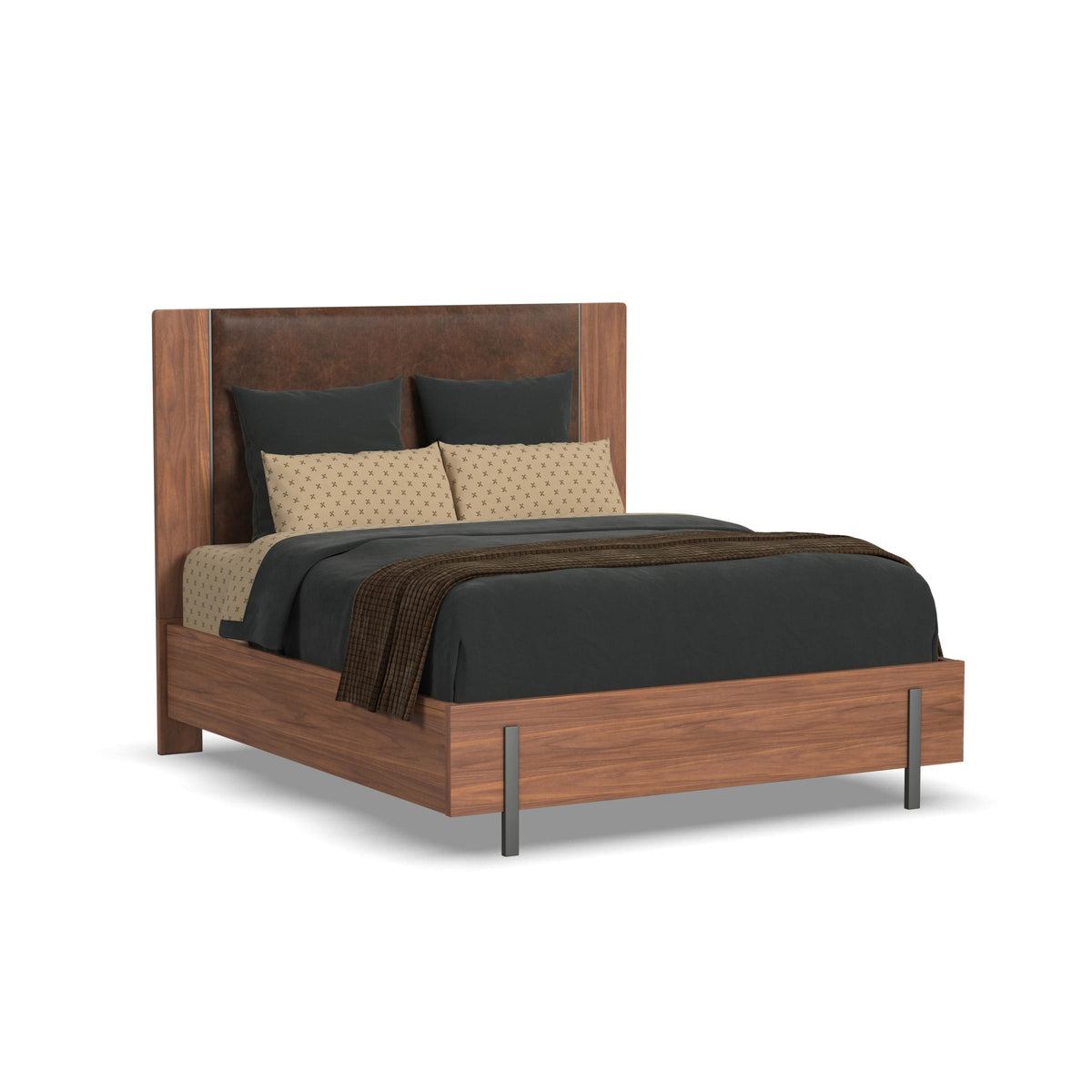 Flexsteel Lincoln Queen Upholstered Bed