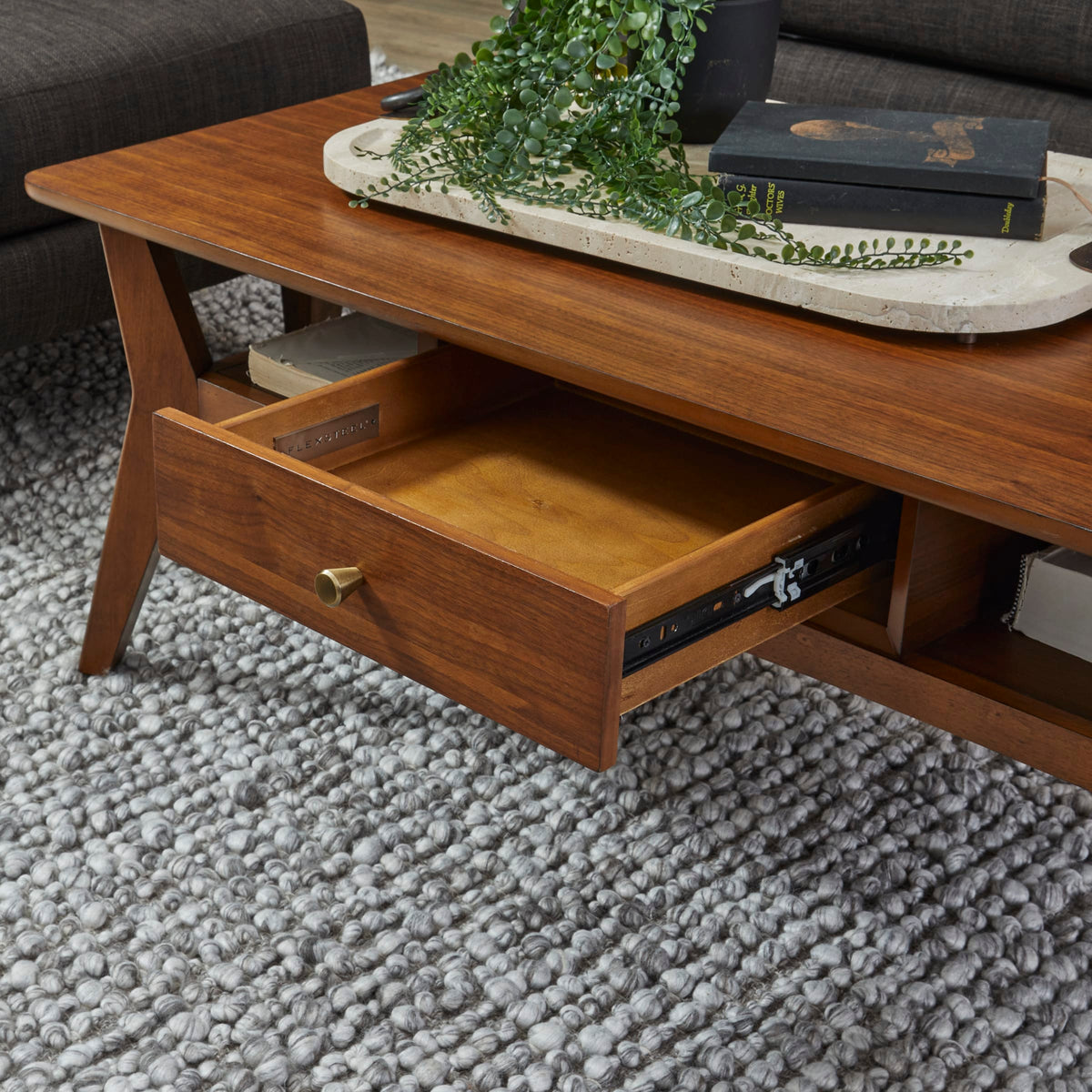Flexsteel Ludwig Rectangular Coffee Table