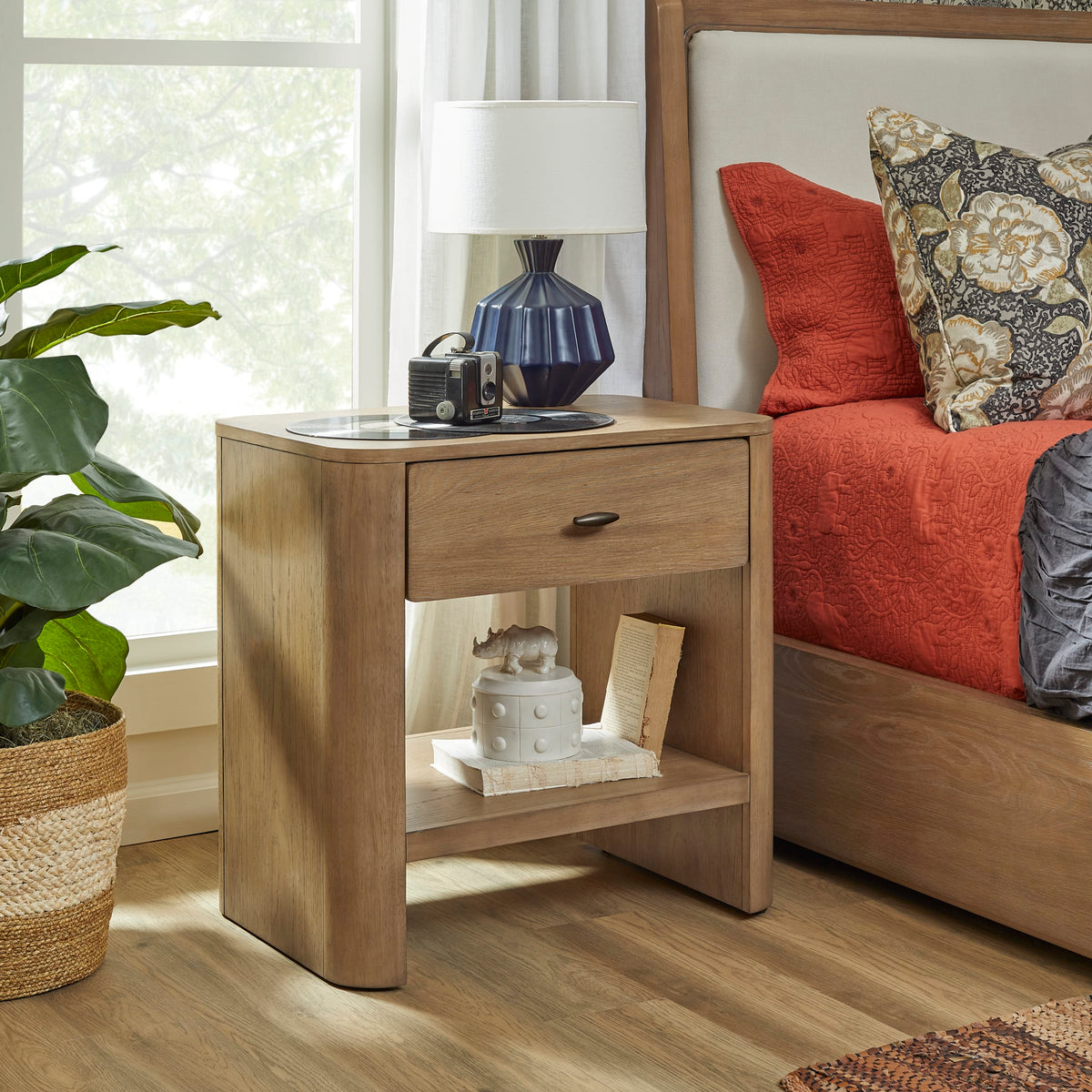 Flexsteel Normandy Open Nightstand