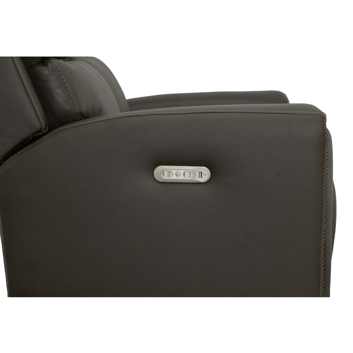 Flexsteel Jarvis Power Reclining Loveseat with Power Headrests