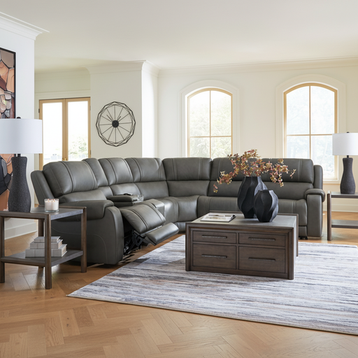 5Z-Harrenhurst 5-Piece Power Reclining Sectional