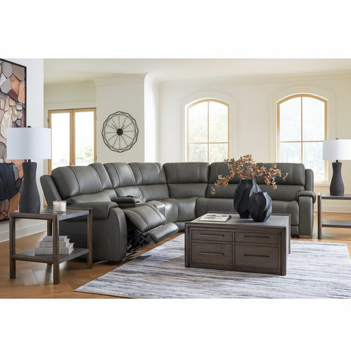 5Z-Harrenhurst 7-Piece Power Reclining Sectional