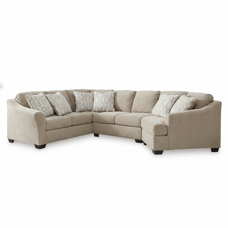 Brogan Bay 3-Piece Sectional with Cuddler