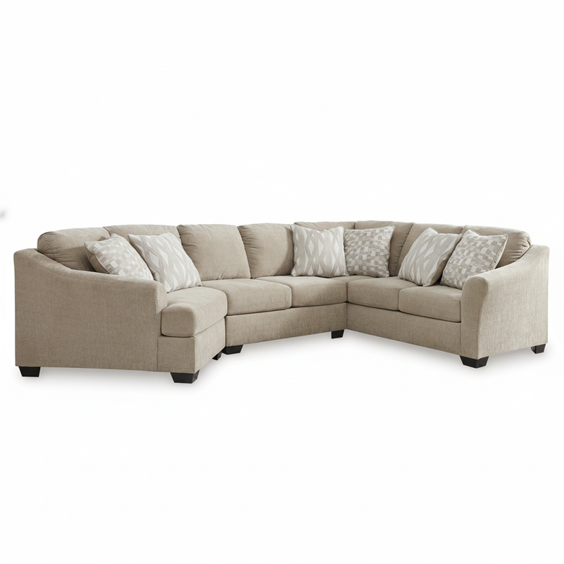 Brogan Bay 3-Piece Sectional with Cuddler