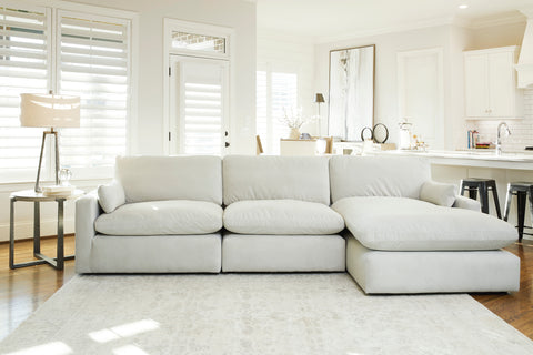 Sophie Lt Gray 3pc Sectional