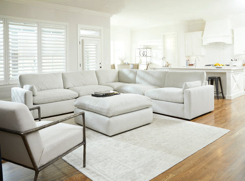 Sophie Light Gray 5pc Sectional