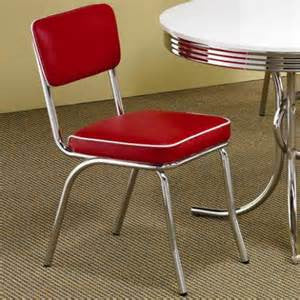 Cleveland Retro Red Dining Chair