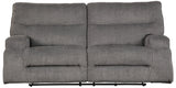 Coombs Charcoal Power Recline Sofa