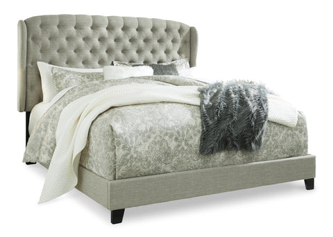 Jerary Gray Upholstered Bed Starting at