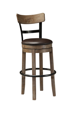 Pinnadel Swivel Counter And Bar Height Stool