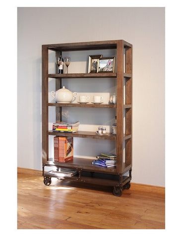 IFD Urban Gold " Bookcase – Austin's Furniture Outlet