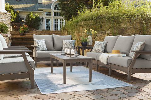 Visola Gray Lounge Set (Pieces Sold Separately)