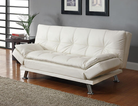 Coaster White Sofa Bed #300291