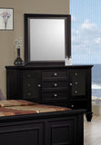 Sandy Beach Dresser (Black)