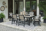 Mount Valley Front 7pc Dining Set
